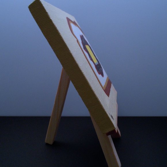 Acrylic Painting - Bread Butter Jelly Abstract - Picture 3 of 5